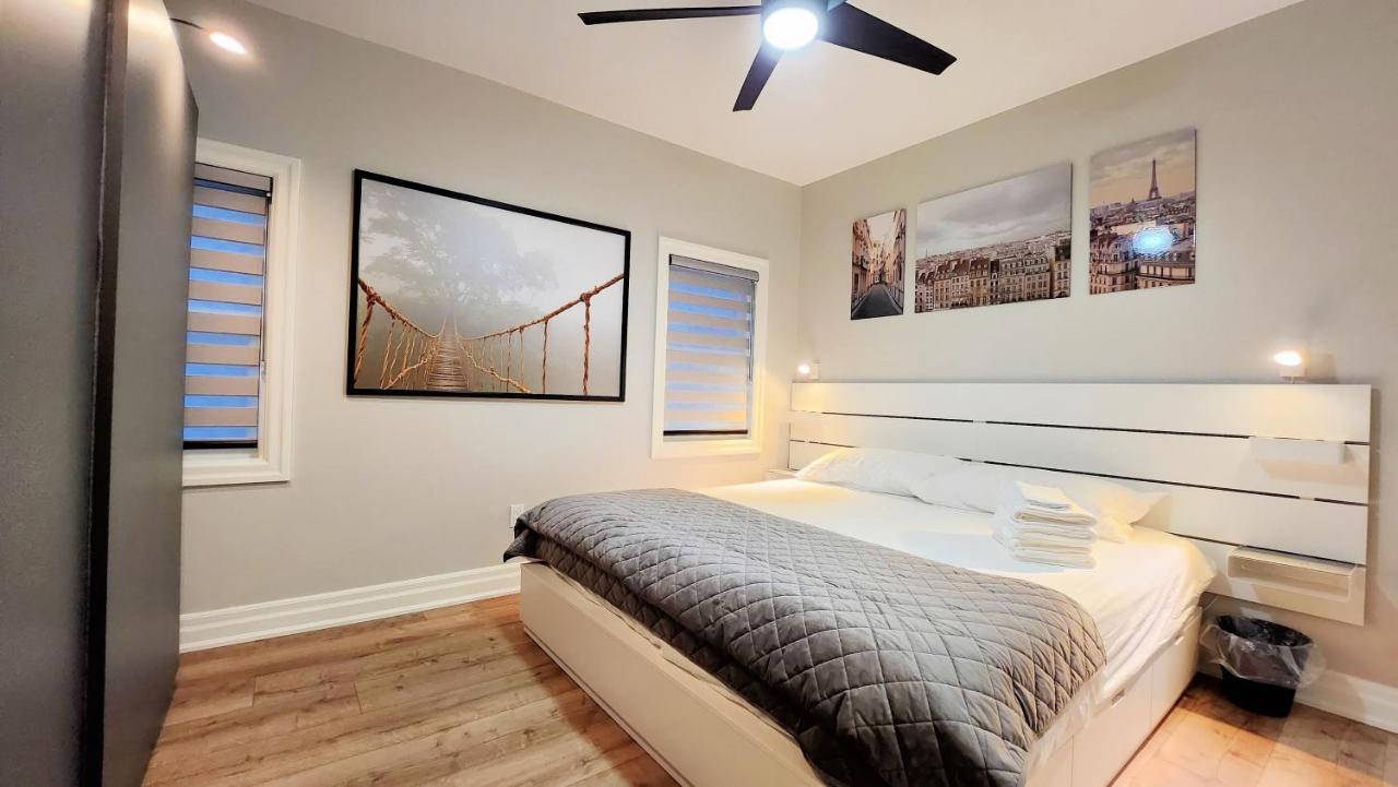 The Cozy Cove Modern King-Bedroom Full Apartment Sainte-Catherine Kültér fotó